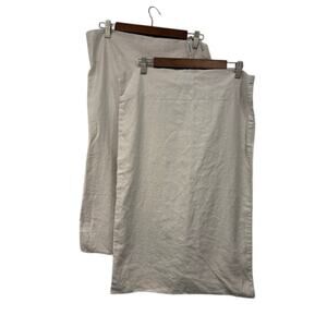 Quince European Linen Standard Pillowcases (Set of 2) Light Grey